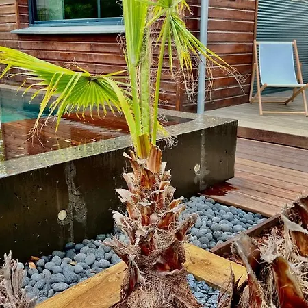 La Canopee - Piscine Chauffee-fibre-clim-jacuzzi Gujan-Mestras